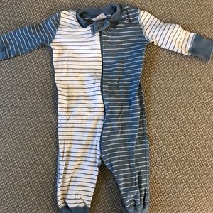 Hanna Andersson pajamas zipper size 60, 3-6 months
